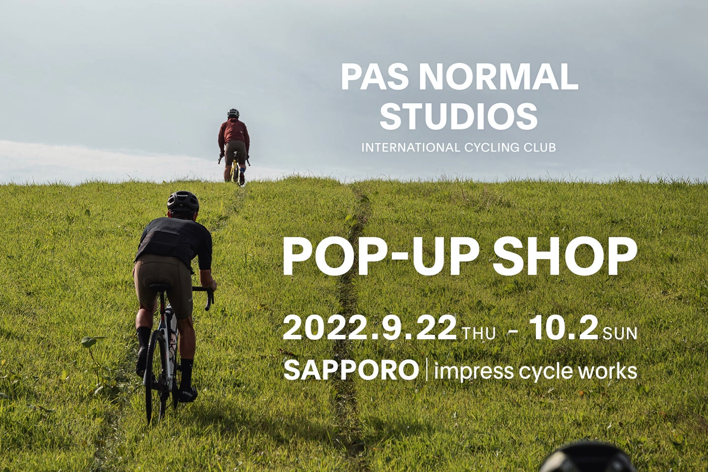 PAS NORMAL STUDIOS POP-UP SHOP in SAPPORO